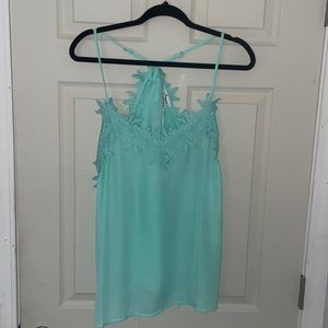Mint green Macaron tank top
